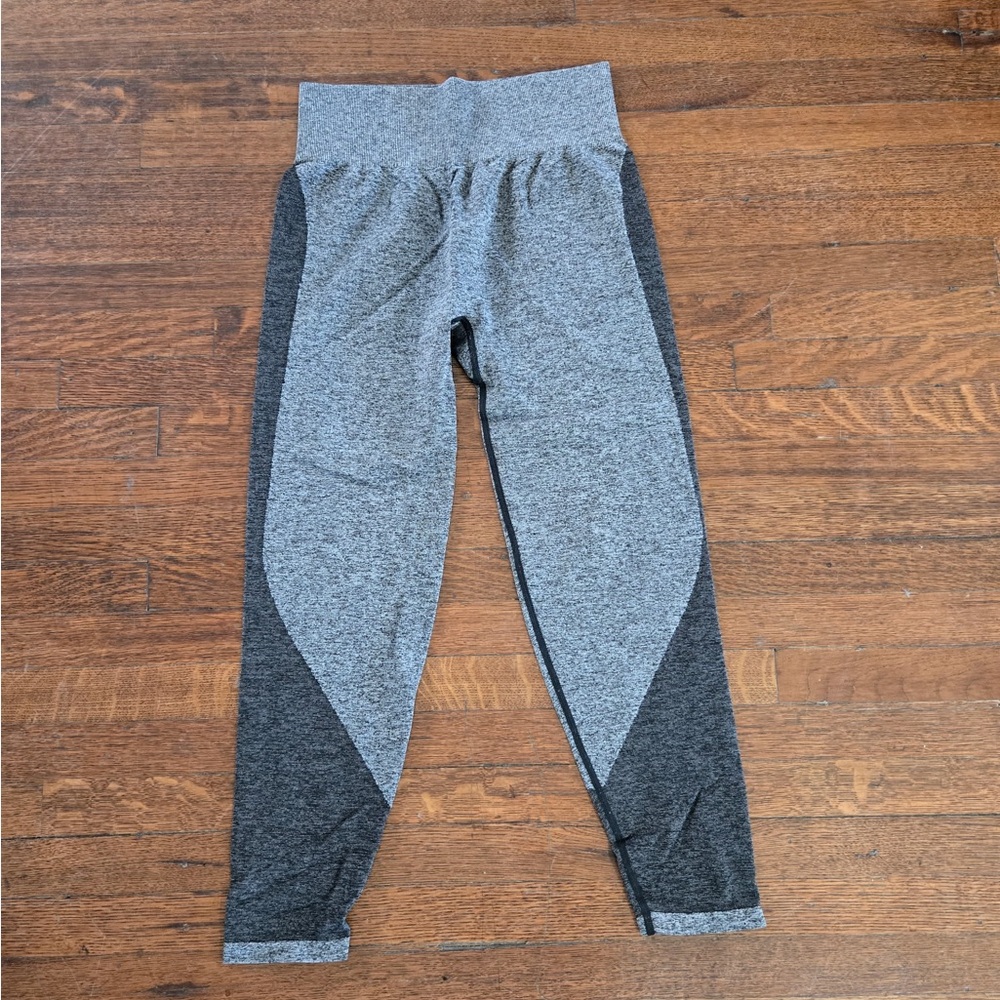& Other Stories Two-Tone Gray Leggings